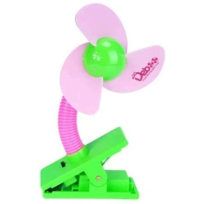 Image of Cozyswan® Baby Pushchair Fan Cot Buggy Pram Mini Safety Clip on Stroller (Pink)