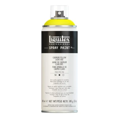 Image of Liquitex 4450159 Professional Spray Paint 400 Ml, Cadmium Yellow Light Hue