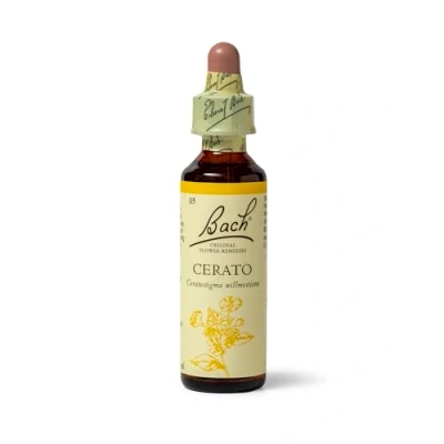 Image of Bach Original Flower Remedies (Cerato) Know Your Own Mind, Trust Intuition, Emotional Wellness, Natural Essence, 20ml