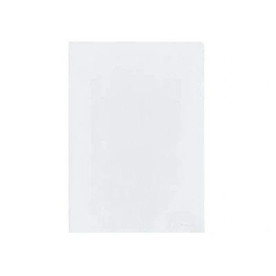 Image of Kangaro Polypropylene Plastic Document Cover DIN A4 Grained Transparent Extra Strong (120 µ) 31.5 x 23.7 3.5