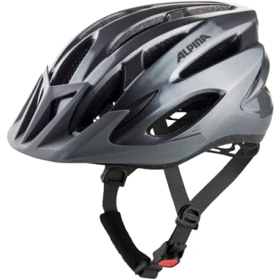 Image of Alpina MTB 17 Adults Helmet In Grey 54 58CM