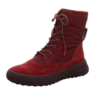 Image of Think! Women&#039;s Kusabi Sustainable Loden Food Ankle Boot, 5000 Merlot Estate, 3.5 UK