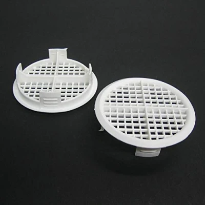 Image of SmartHome 2 x White Vivarium/Caravan 70mm Fine Insect Air Vents