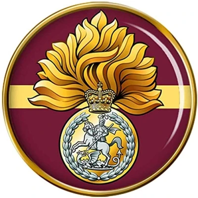 Image of Royal Regiment of Fusiliers Badge, British Army Pin Badge