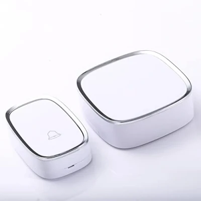 Image of Doorbell Wireless, Electric Cordless 1000ft Long Range, Waterproof Door Bell Chime Kit with 36 Melodies &amp; 4 Volume Levels, LED Flash, 1 Button Plug in Receiver for Home, School, Office