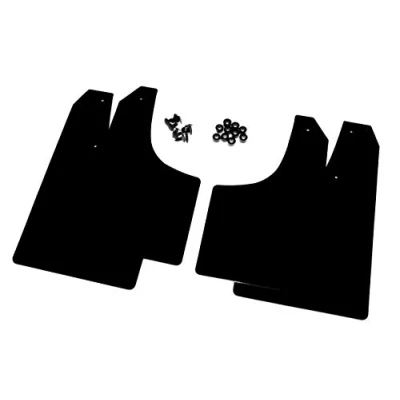 Image of PolyWard Mudflaps for Ford Focus mk2, ST 225 Rally Style (Black)
