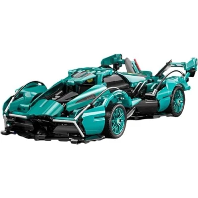 Image of JUCYJULY Technology Sports Car Building Kit for Lambo, 1280PCS Racing Block Set, MOC Super Model Brick, Vehicle Construction Toys Kids Adults