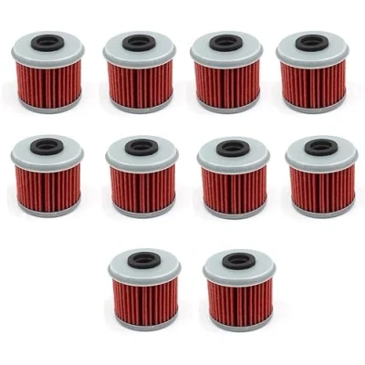 Image of HURI 10 Oil Filter for CRF150 CRF250 CRF450 X&amp;R Models 02 15 Hiflofiltro HF116 K&amp;N KN116