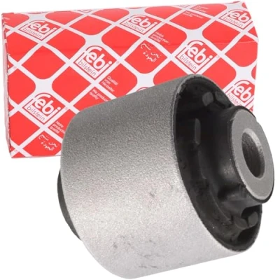 Image of 8K0407182C Arm Bushes FEBI BILSTEIN 102453 Front Axle Left, Lower, Front, inner, Right 55mm Elastomer AUDI: Q5, A6 C7 Avant, A7 Sportback