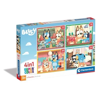 Image of CLEMENTONI 72 el. 4w1 Bluey [PUZZLE]