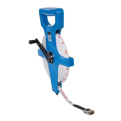 Image of Silverline Open Reel Surveyors Tape 50m / 165ft x 13mm