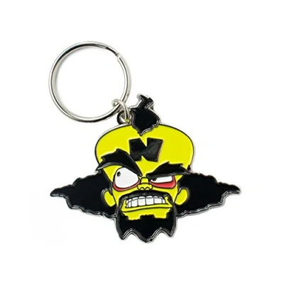 Image of Official Crash Bandicoot Dr Neo Cortex Keyring/Keychain