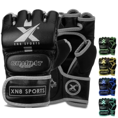 Image of XN8 MMA Gloves Grappling Sparring Training Martial Arts For Cage Fighting, Muay Thai, Kickboxing Combat Sports and Punching bag Mitts