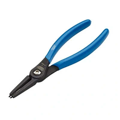 Image of Draper Expert Straight Tip Internal Circlip Pliers, J2, 180mm