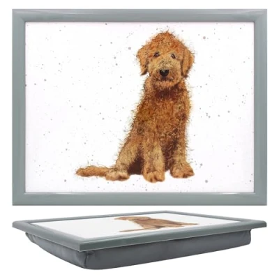 Image of Lesser &amp; Pavey Cushioned Lap Tray Lovely Trays With Padded Cushion, Perfect For Eating On The Sofa Cockapoo Homes Sarah Boddy