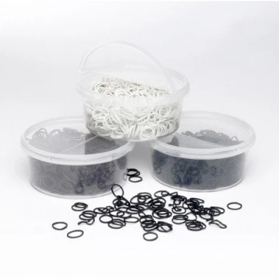 Image of Lincoln Plaiting Bands For Horses and Ponies comes with Half Open Container Brown