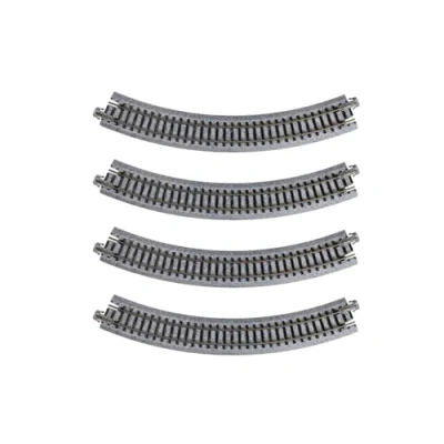 Image of Gaugemaster Ground Level Radius 216mm Curved Track 45 Deg. (4)