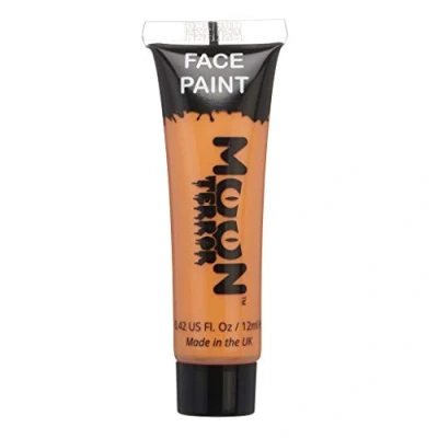 Image of Halloween Face Paint Body by Moon Terror Pumpkin Orange SFX Make up, Special Effects up 12ml