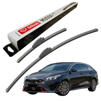 Image of Silbak Windscreen Wipers, for KIA CEE&#039;D (2018 ONWARDS) Wiper Blades, 650mm/400mm