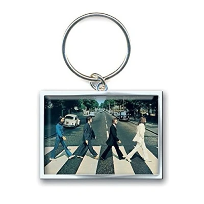 Image of AMBROSIANA The Beatles Key Ring (Key Chain): Abbey Road Cross