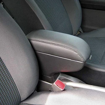 Image of AUTO STYLE CK AU010 Arm rest Artificial leather compatible with Audi A1 2010 2018, black