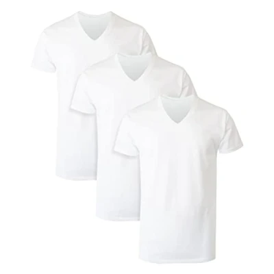 Image of Hanes Men&#039;s 777 Undershirt, White, M UK