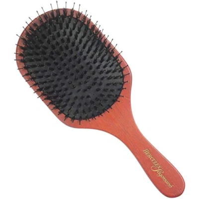 Image of Hercules Sägemann 9650 Cleaning Brush with Boar Bristles Oval Large 13 Rows