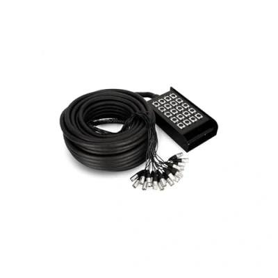 Image of Adam Hall K 20 C 15 15m 16/4 Multicore with Stage Box
