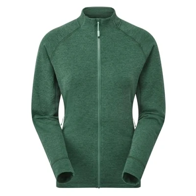 Image of Rab Women&#039;s Nexus Lightweight Fleece Jacket for Trekking &amp; Climbing Green Slate Small