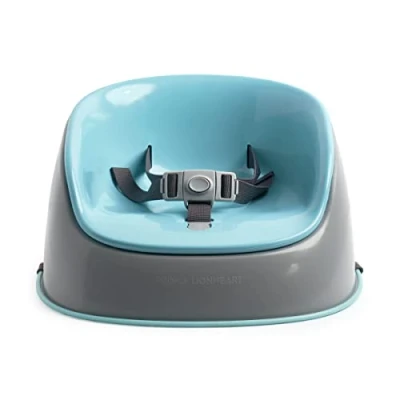 Image of Prince Lionheart BoosterPOD Lite Grey Base Comfortable Dual Strap System Durable Portable Stable Anti Slip Glacier