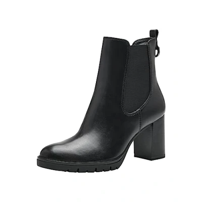Image of Tamaris Women&#039;s 1 25351 41 Ankle Boot, Black, 3.5 UK