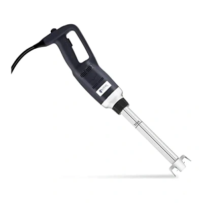 Image of Royal Catering RCSM 350 300 Hand Blender Stick Immersion Mixer (Ergonomic handle, W, 18,000 rpm, Splash cover, Rod length mm, Stainless steel) Black