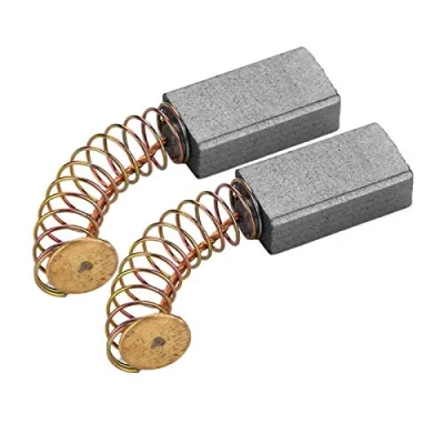 Image of Carbon Brush, Motor Brush Replacement for Hammer Drill Motor, Generic Electric Power Tool Part Brushes, 20pcs 15 * 8 5mm
