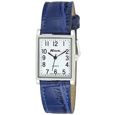 Image of Ravel Unisex Traditional Watch with Clear Numeral Dial Rose Gold Tone/Tan