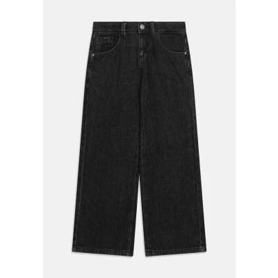 Image of Name it NKF WIDE Flared Jeans for kids, Size: 9y, Dark grey denim
