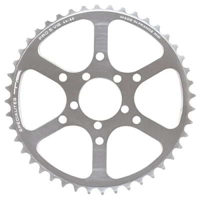 Image of Spécialités TA Cyclotourist Pro 5 Vis Chainring, Outer 50t, Silver
