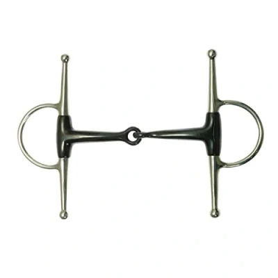 Image of Korsteel Sweet Iron Jointed Full Cheek Snaffle Bit, 5&quot;