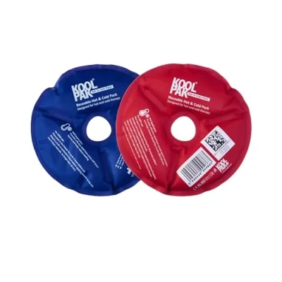 Image of Koolpak Luxury Hot &amp; Cold Reusable Pack Round Dia 14.5cm 20