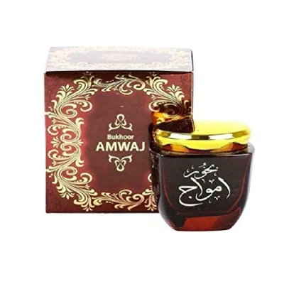 Image of Ard Al Zaafaran ukhoor Amwaj Oudh Bakhoor Home Fragrance Incense Smell 80g