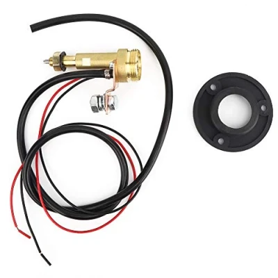 Image of MIG Welding Machine Torch Panel Socket Euro Connector Central Adaptor Replacement Conversion Kit