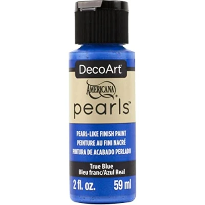 Image of Deco Art Pearls Paint 2OZ True Blue, One Size