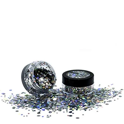 Image of PaintGlow, Chunky Cosmetic Glitter for Hair, Face &amp; Body, Disco Fever, 3g
