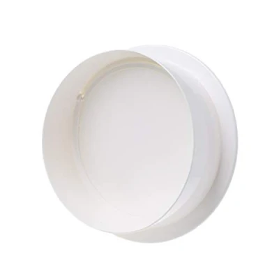 Image of Ocobudbxw Pipe Draft Blocker Backdraft Damper Ventilation Duct Inline Extractor Fan Vent Back Draught Shutter