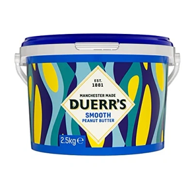 Image of Duerr&#039;s Smooth Peanut Butter Creamy Spreadable Nut 2.5 kg (Pack of 1)