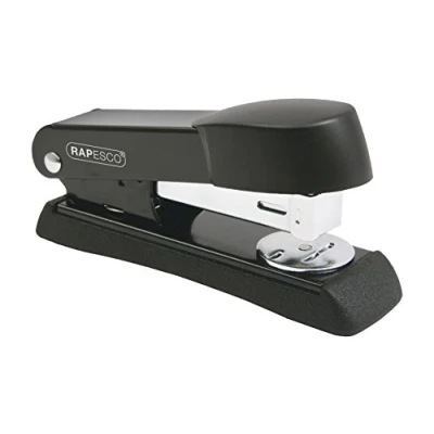 Image of Rapesco 1091 Minno Stapler, 20 Sheet Capacity, Black