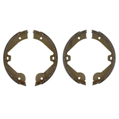 Image of 7L0698525 Handbrake Shoes BLUE PRINT ADBP410044 Rear Axle MERCEDES BENZ: ML Class, R GL, AUDI: Q7, VOLKSWAGEN: Touareg I