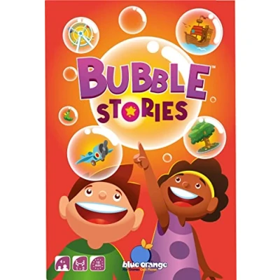 Image of Blue Orange Bubble Stories Board Game Ages 4+ 2 5 Players 10 Minutes Playing Time Multicolor