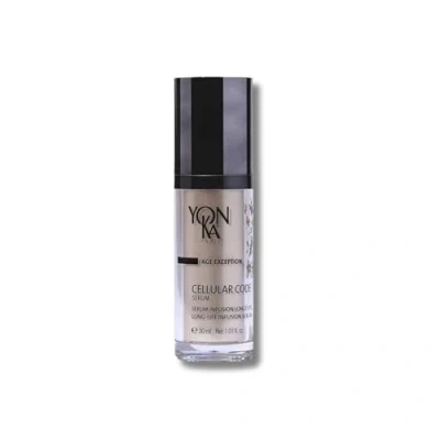 Image of Cellular Code Anti Ageing Serum Yonka 30ml Cell Energy Natural Youth Complex to Firm Skin and Soften the Appearance of Wrinkles 97% Origin