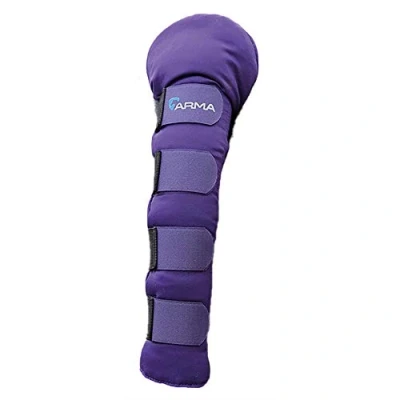 Image of Shires Arma Padded Horse Tail Guard in Purple onesize