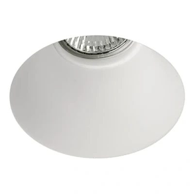 Image of Blanco Round Recessed Interior Downlight in Plaster